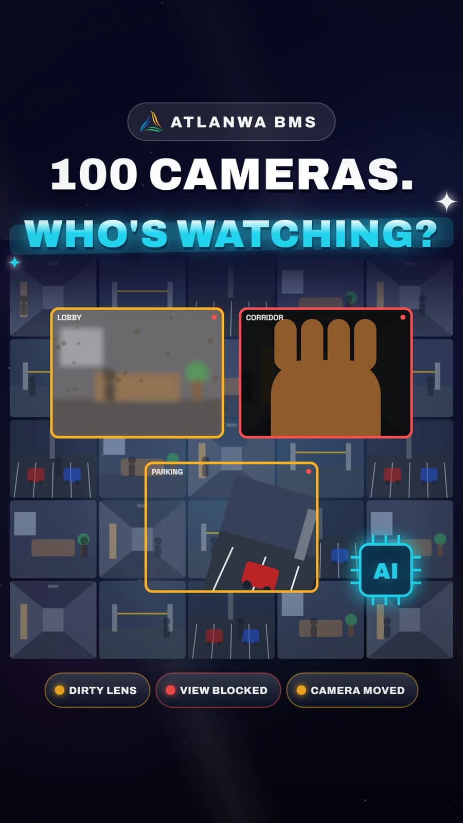 100 cameras. Who's watching?