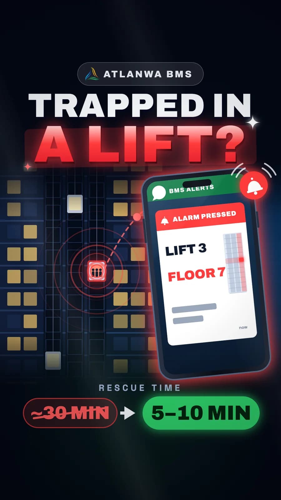 Trapped in a lift?